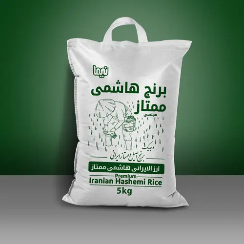hashemi-sabz5 Iranian Hashemi Rice Momtaz 5kg برنج هاشمی ممتاز - Image 1