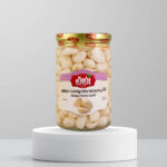 Afagh Pickled peeled garlic 680gr ترشی سیر حبه بدون پوست آفاق