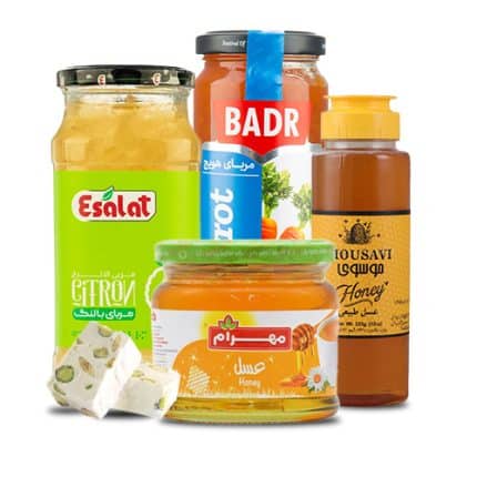 Honey & Jam & Sweet عسل، مربا و شیرینی‌ها