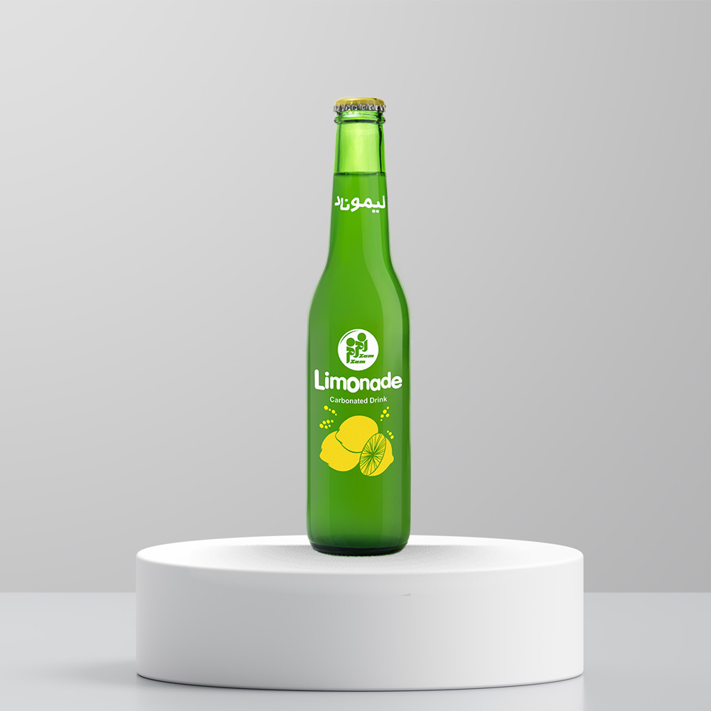 lemonade zamzazm Zam Zam Limonade Glass 250CC لیموناد شیشه ای زم زم - Image 1