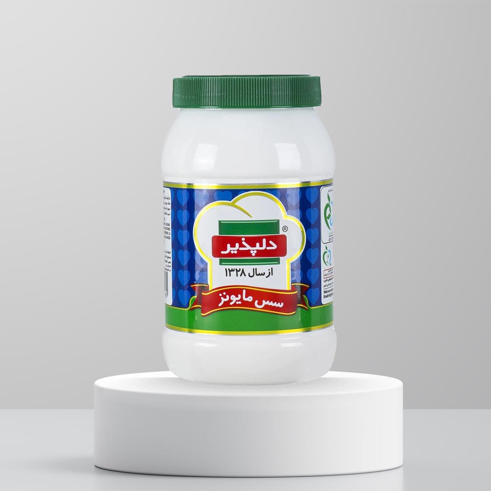 mayonais sauce Delpazir Mayonnaise sauce 964gr سس مایونیز دلپذیر - Image 1