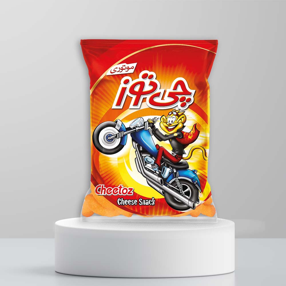 motori cheetoz Cheetoz Motori Cheese Snacks- 35gr پفک چی توز موتوری - Image 1