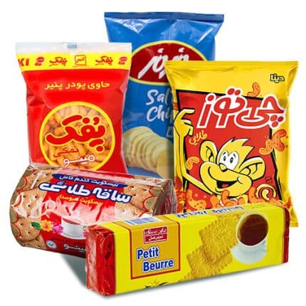 Snacks & Biscuits تنقلات و بیسکویت