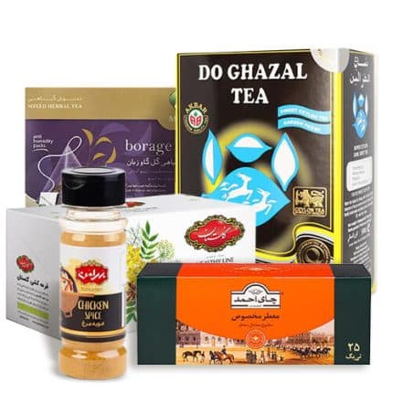 Spices & Herbs & Tea ادویه‌ها، سبزی‌های خشک و چای