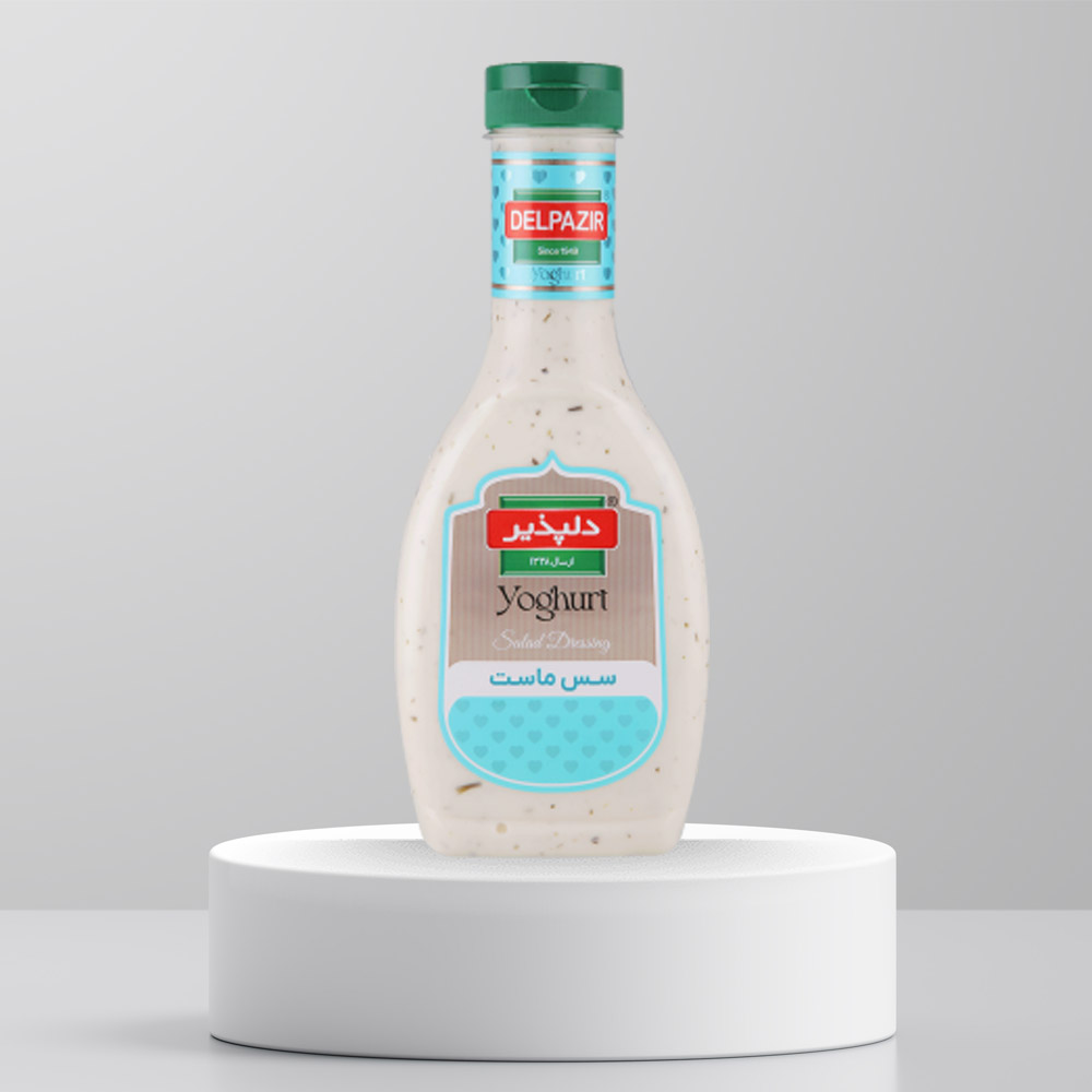 yougurt sauce Delpazir Yoghurt sauce 454gr سس ماست دلپذیر - Image 1