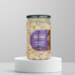 Spino garlic pickled 650gr ترشی سیر اسپینو