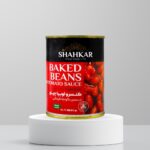 Baked beans in tomato sauce380gr كنسرو لوبيا چيتى در سوس گوجه فرنگى
