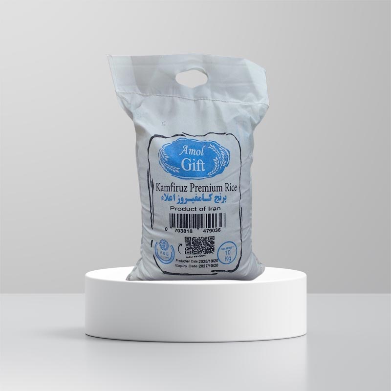 kamfirooz Amol Gift Kamfiruz Premium Rice 10kg