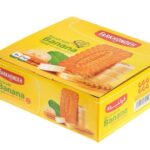 Banana Biscuits 750g بیسکویت موزی فرخنده
