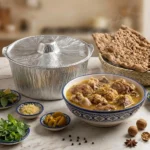 Persian Kaleh Pacheh Set with Seed Sangak کله پاچه تازه با نان سنگک