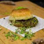 Baklava Burger with Pistachio برگر باقلوا با پسته - Image 2